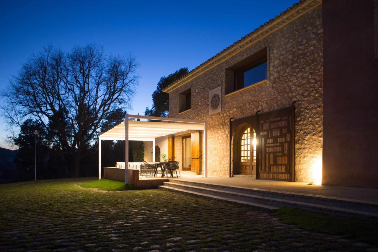 Casa Rural Masia Les Apieres El Pla de Manlleu エクステリア 写真
