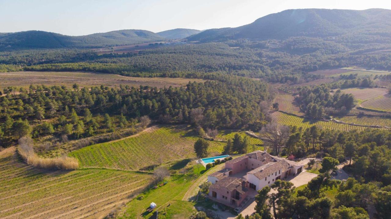 Casa Rural Masia Les Apieres El Pla de Manlleu エクステリア 写真