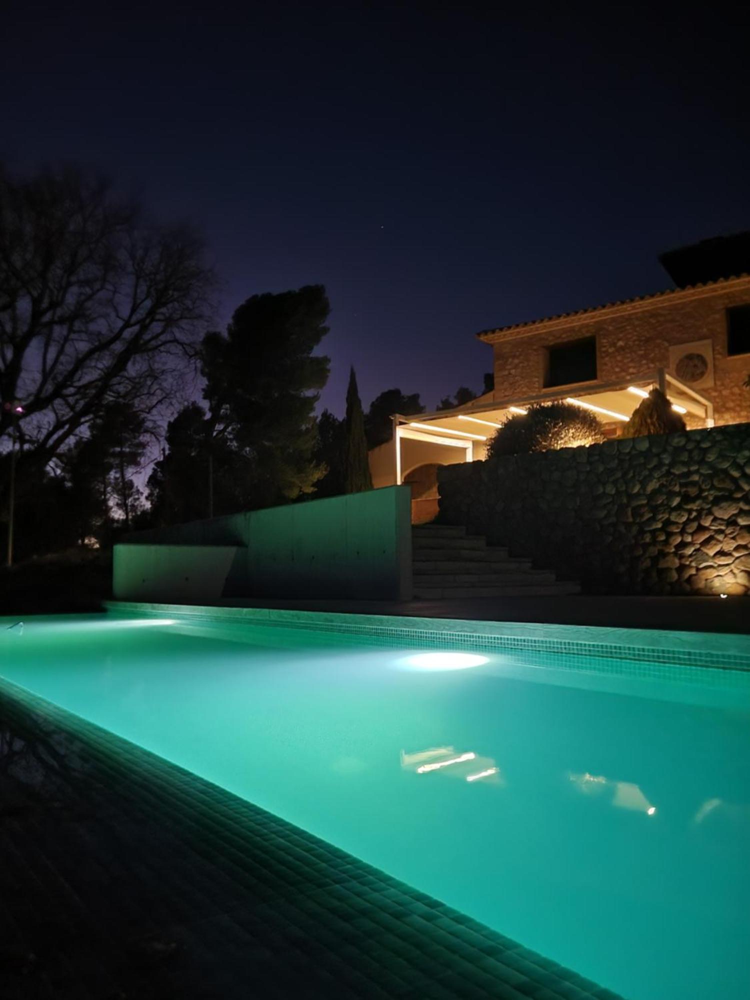 Casa Rural Masia Les Apieres El Pla de Manlleu エクステリア 写真
