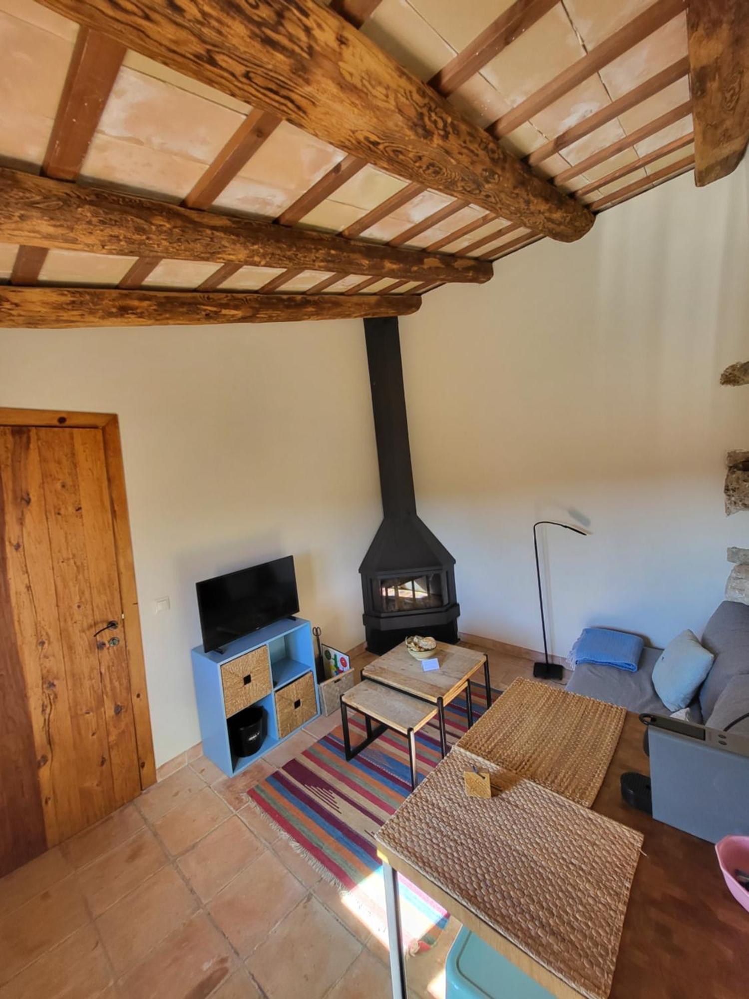 Casa Rural Masia Les Apieres El Pla de Manlleu エクステリア 写真