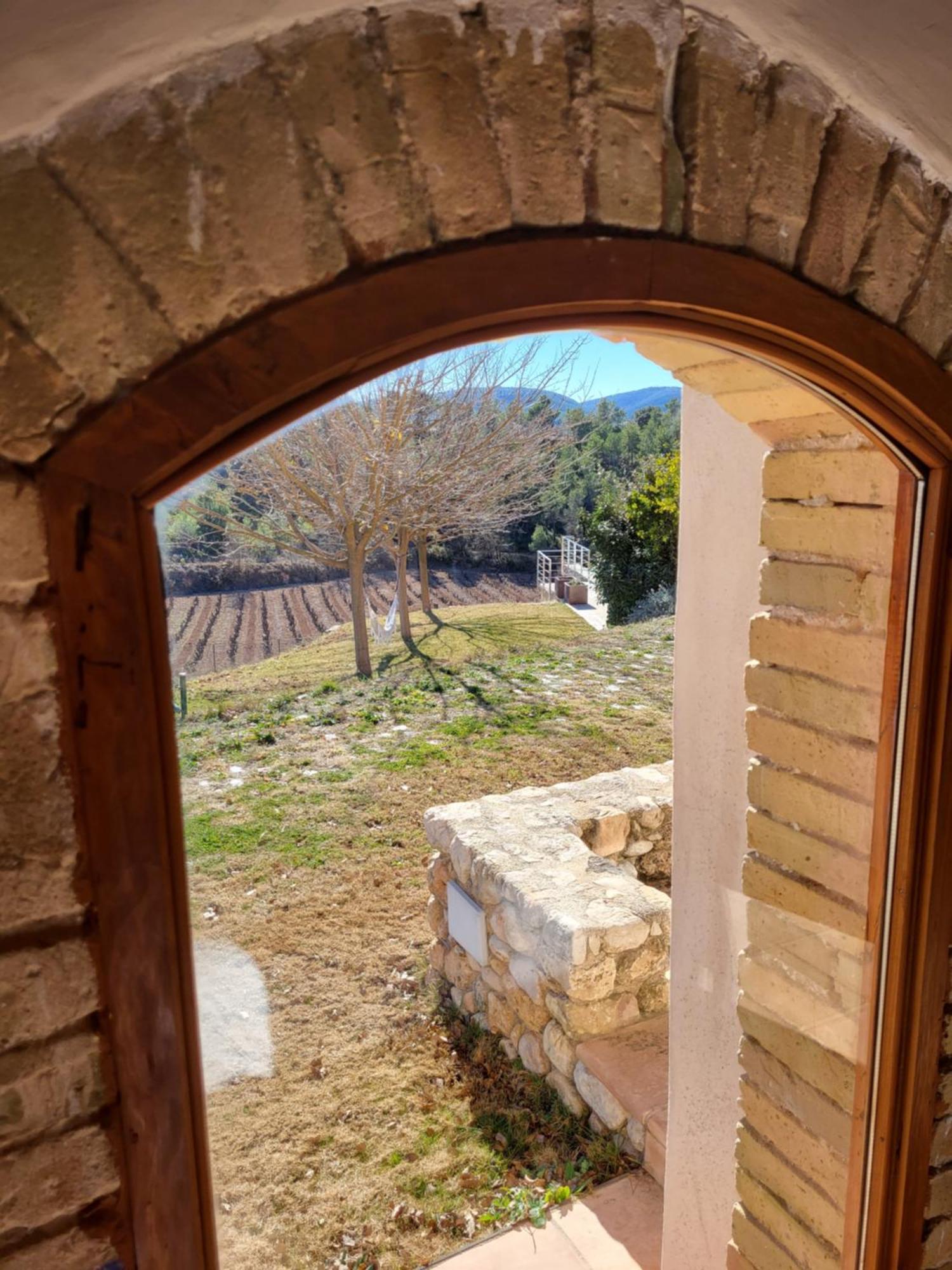 Casa Rural Masia Les Apieres El Pla de Manlleu エクステリア 写真