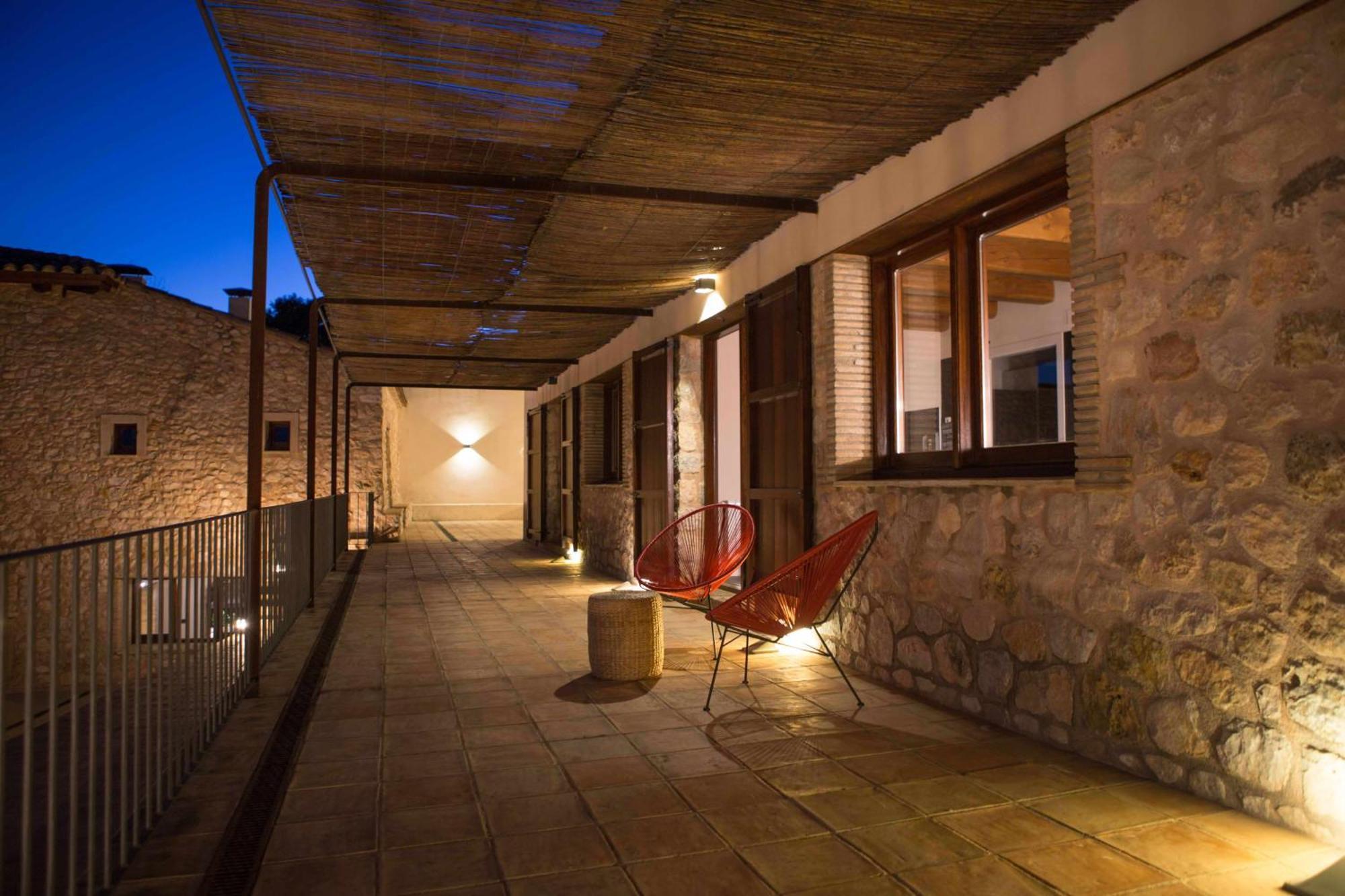 Casa Rural Masia Les Apieres El Pla de Manlleu エクステリア 写真