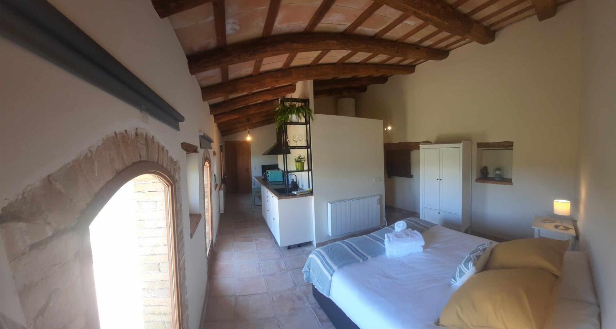 Casa Rural Masia Les Apieres El Pla de Manlleu エクステリア 写真