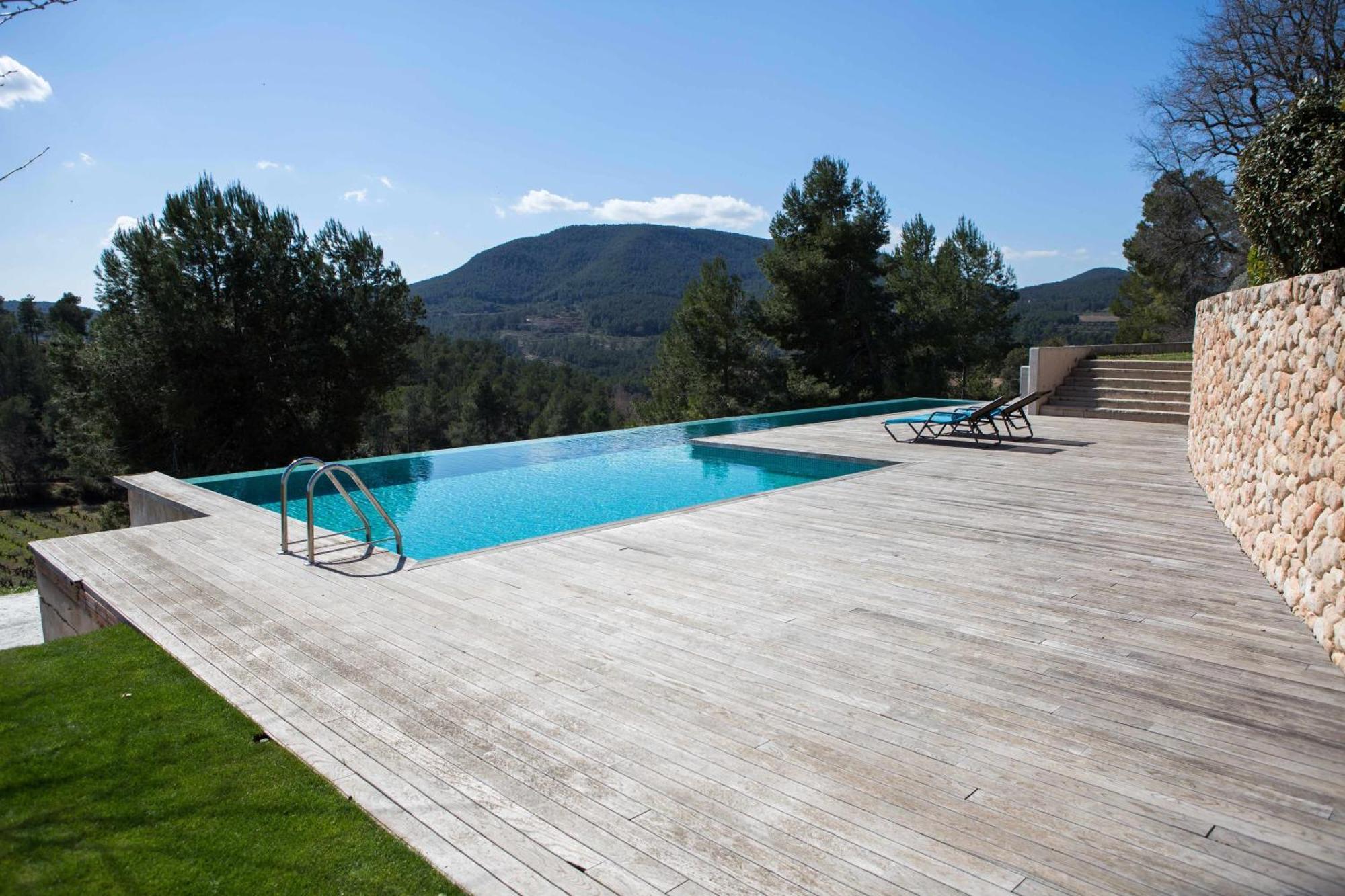 Casa Rural Masia Les Apieres El Pla de Manlleu エクステリア 写真