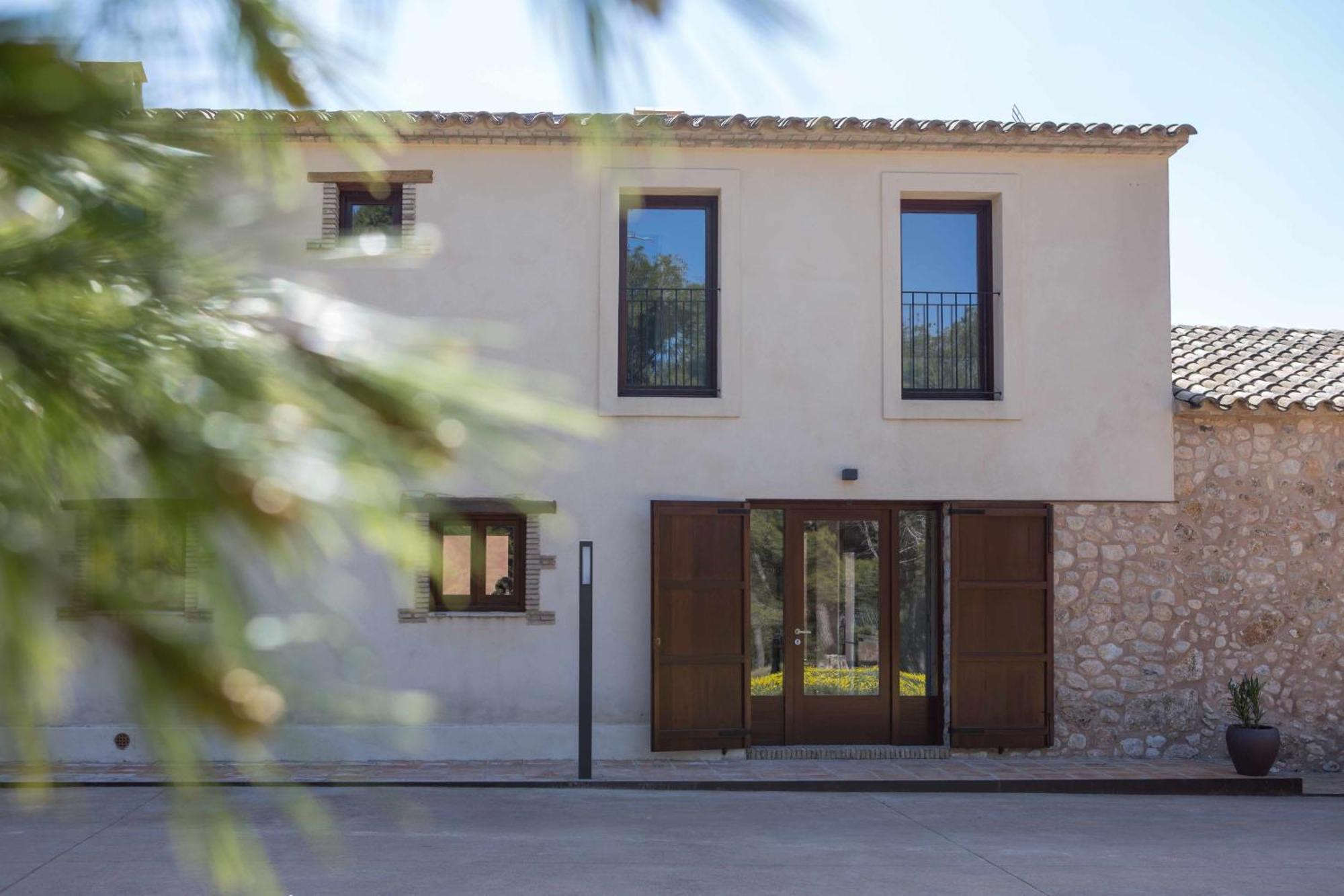 Casa Rural Masia Les Apieres El Pla de Manlleu エクステリア 写真