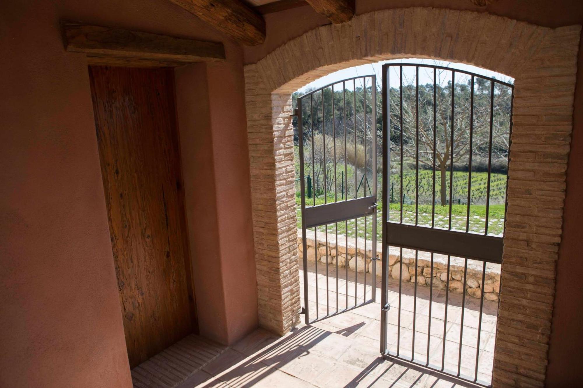 Casa Rural Masia Les Apieres El Pla de Manlleu エクステリア 写真